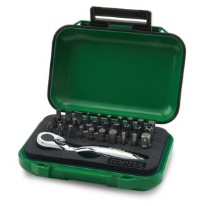 31 PCE HEX DRIVE MINI RATCHET SET