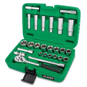 3/8" Dr Metric Socket Set