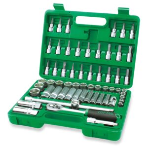60Pcs 3/8"Dr Metric Socket Bit Set