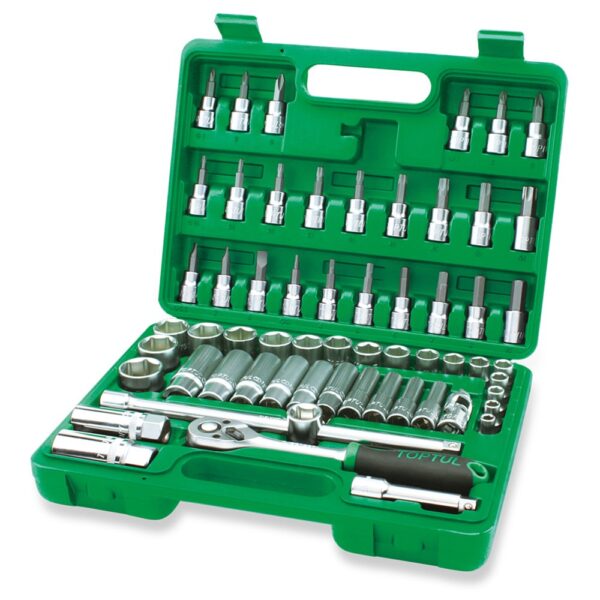 60Pcs 3/8"Dr Metric Socket Bit Set