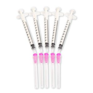 Injector Needle & Syringe Set of 5