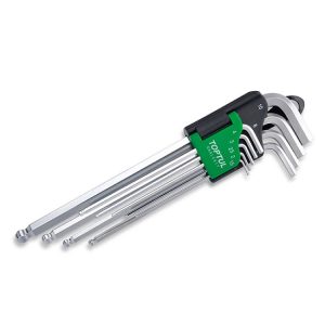 9 Piece Extra Long Ball End Hex Key Set