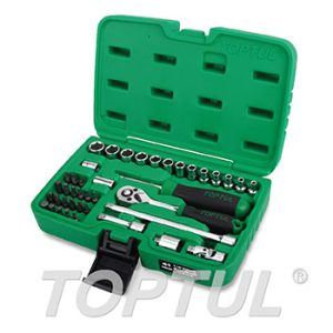 41Pcs 1/4" Dr. Flank Socket Set
